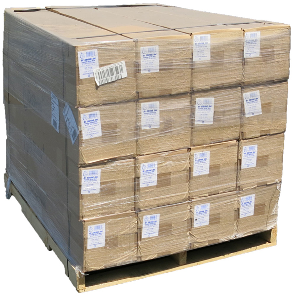 Shrink wrapped pallet