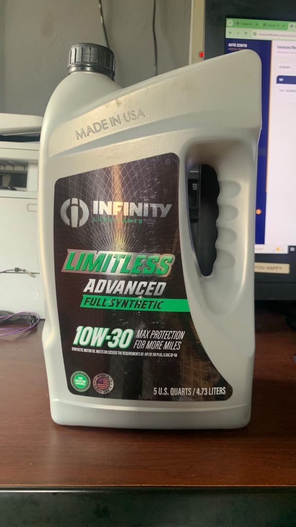 INFINITY - 10W-30 Synthetic ENGINE OIL